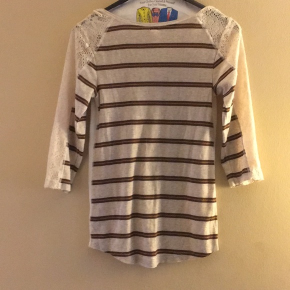 Free People Printed Hybrid Fabric Shirt-XS (9) - Picture 5 of 5